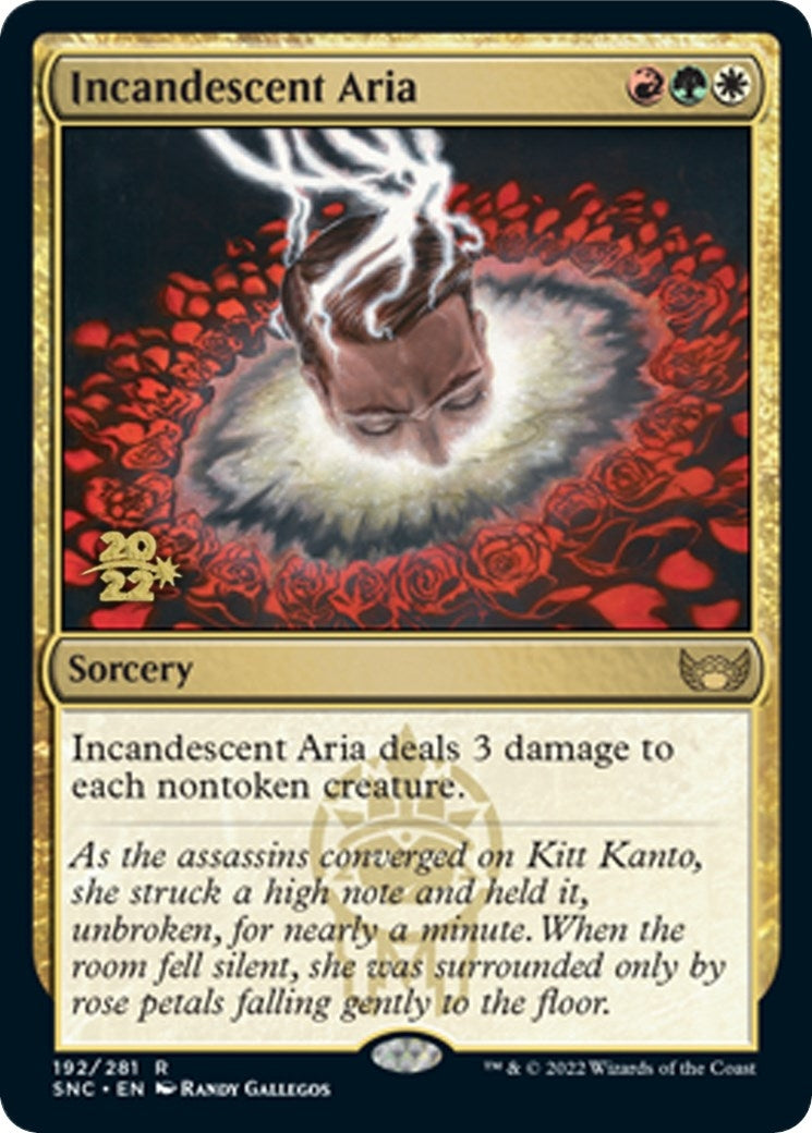 Image for Incandescent Aria (192) (Prerelease Cards) - Magic: The Gathering