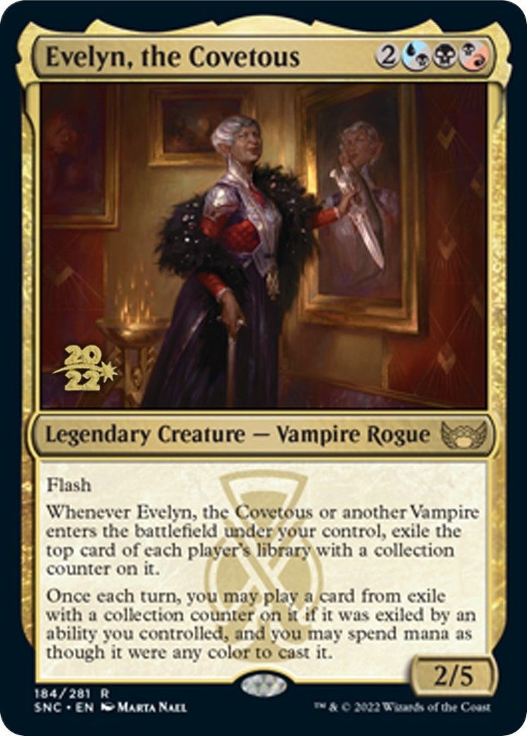 Image for Evelyn, the Covetous (184) (Prerelease Cards) - Magic: The Gathering