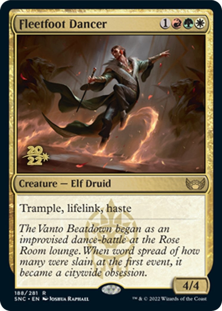 Image for Fleetfoot Dancer (188) (Prerelease Cards) - Magic: The Gathering