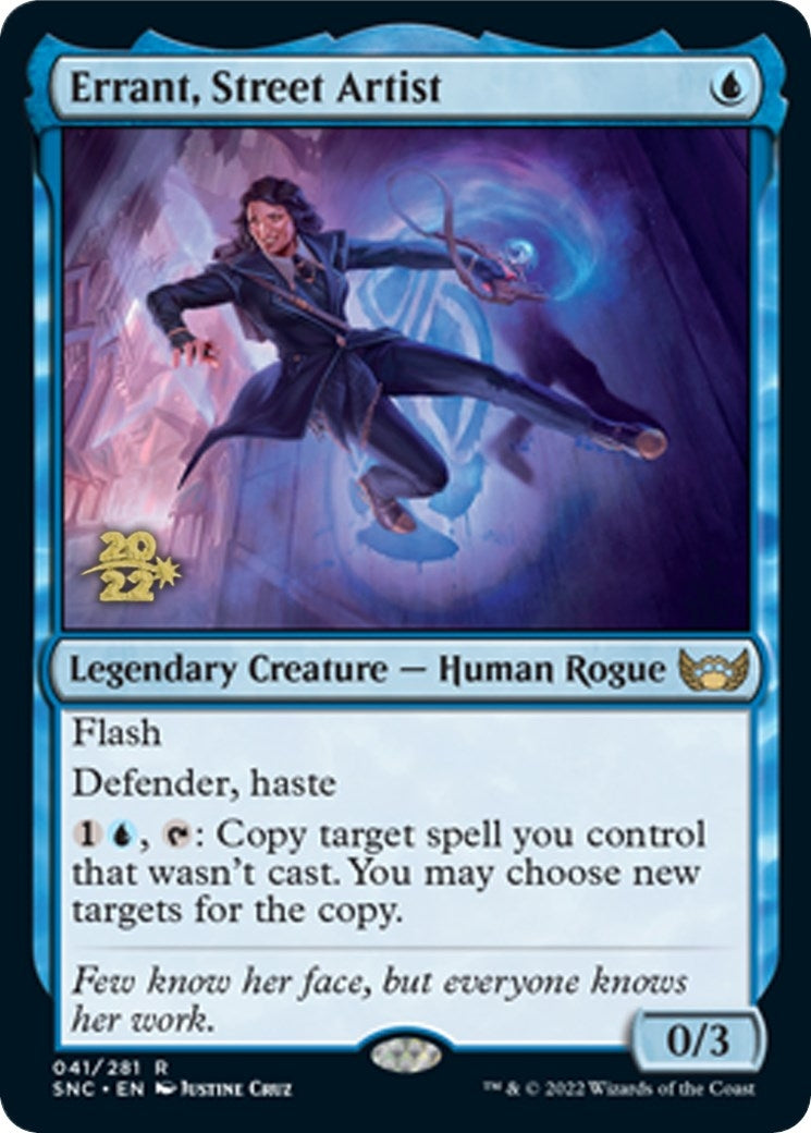 Image for Errant, Street Artist (41) (Prerelease Cards) - Magic: The Gathering