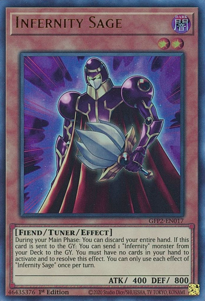 Image for Infernity Sage (GFP2-EN017) (GFP2) - YuGiOh