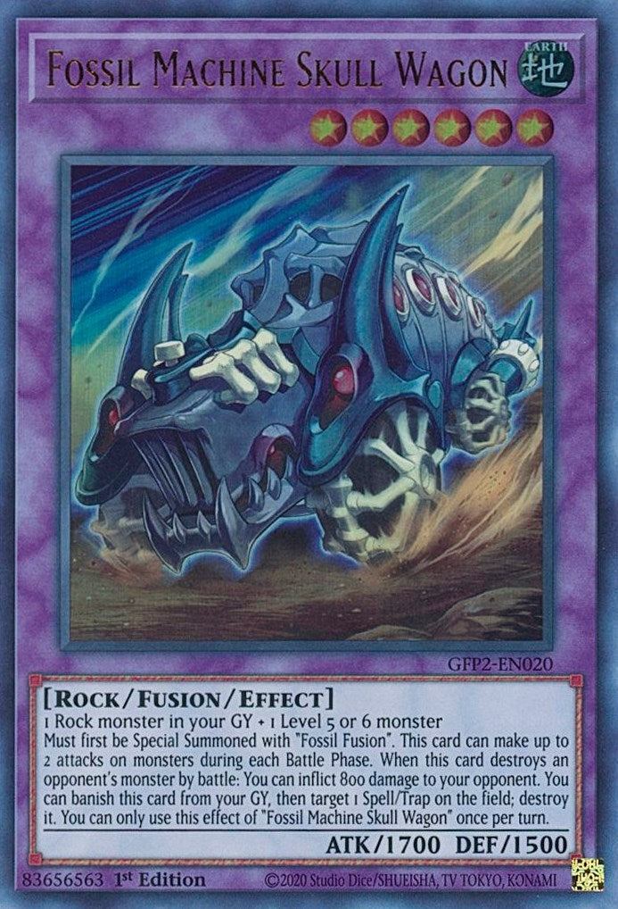 Image for Fossil Machine Skull Wagon (GFP2-EN020) (GFP2) - YuGiOh