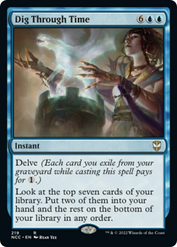 Image for Dig Through Time (219) (Streets of New Capenna) - Magic: The Gathering