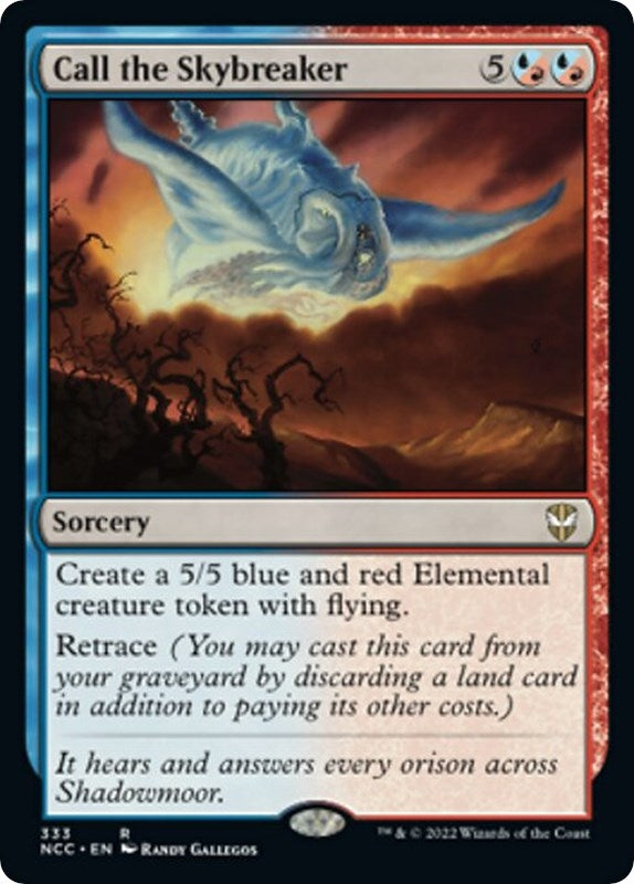 Image for Call the Skybreaker (333) (Streets of New Capenna) - Magic: The Gathering