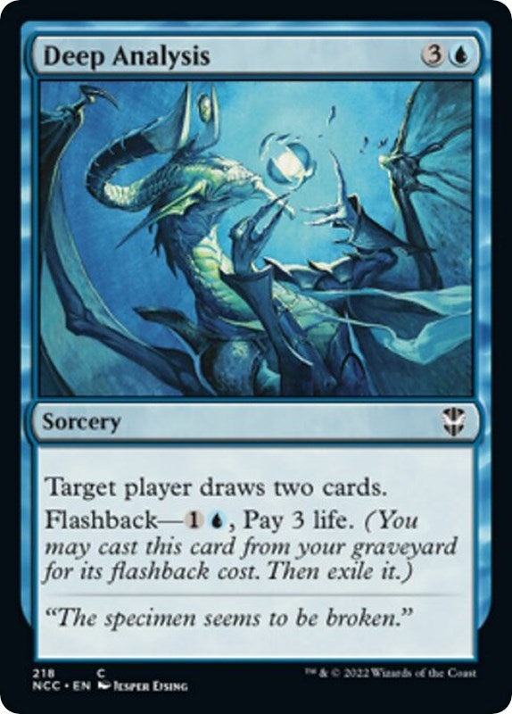 Image for Deep Analysis (218) (Streets of New Capenna) - Magic: The Gathering