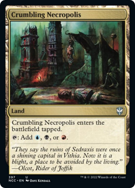 Image for Crumbling Necropolis (397) (Streets of New Capenna) - Magic: The Gathering