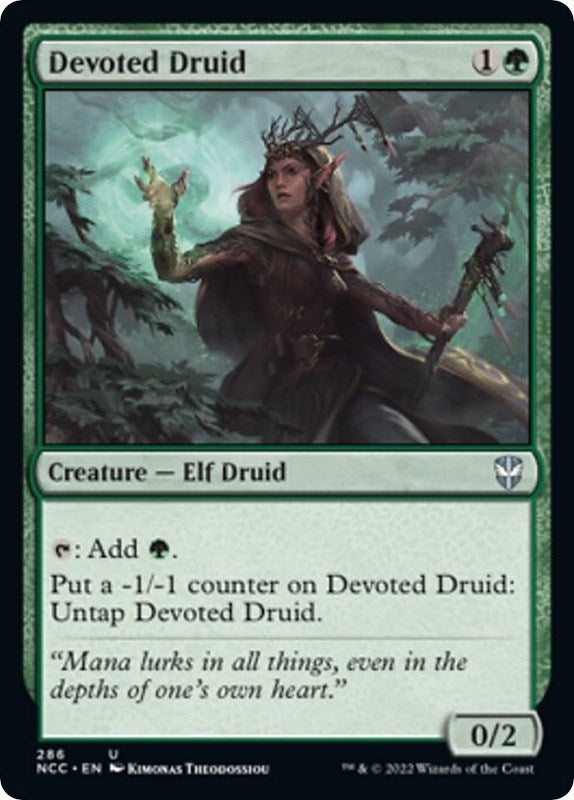Image for Devoted Druid (286) (Streets of New Capenna) - Magic: The Gathering