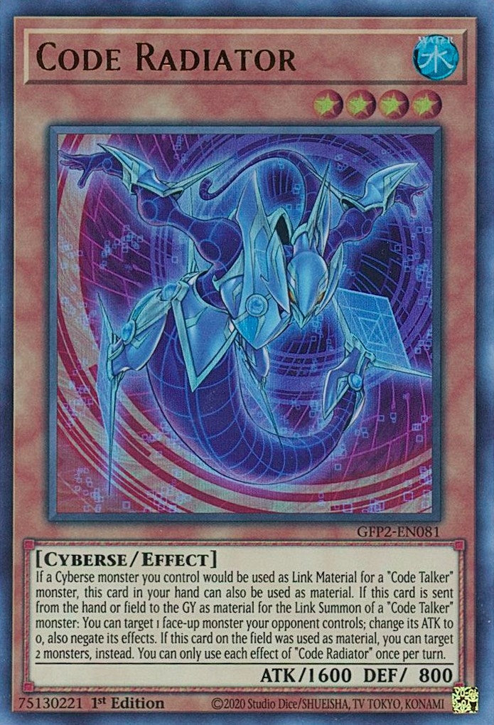 Image for Code Radiator (GFP2-EN081) (GFP2) - YuGiOh
