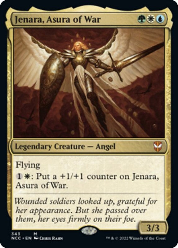 Image for Jenara, Asura of War (343) (Streets of New Capenna) - Magic: The Gathering