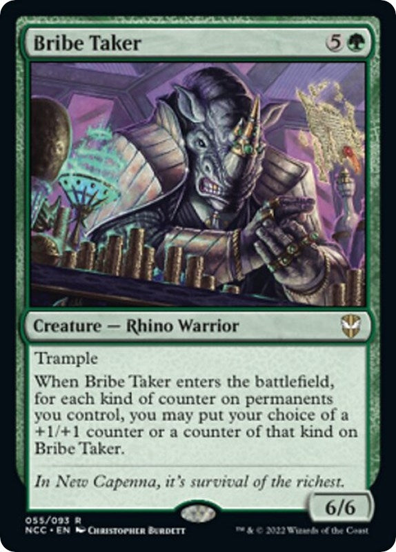 Image for Bribe Taker (55) (Streets of New Capenna) - Magic: The Gathering