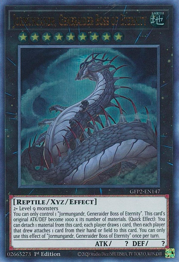 Image for Jormungandr, Generaider Boss of Eternity (GFP2-EN147) (GFP2) - YuGiOh