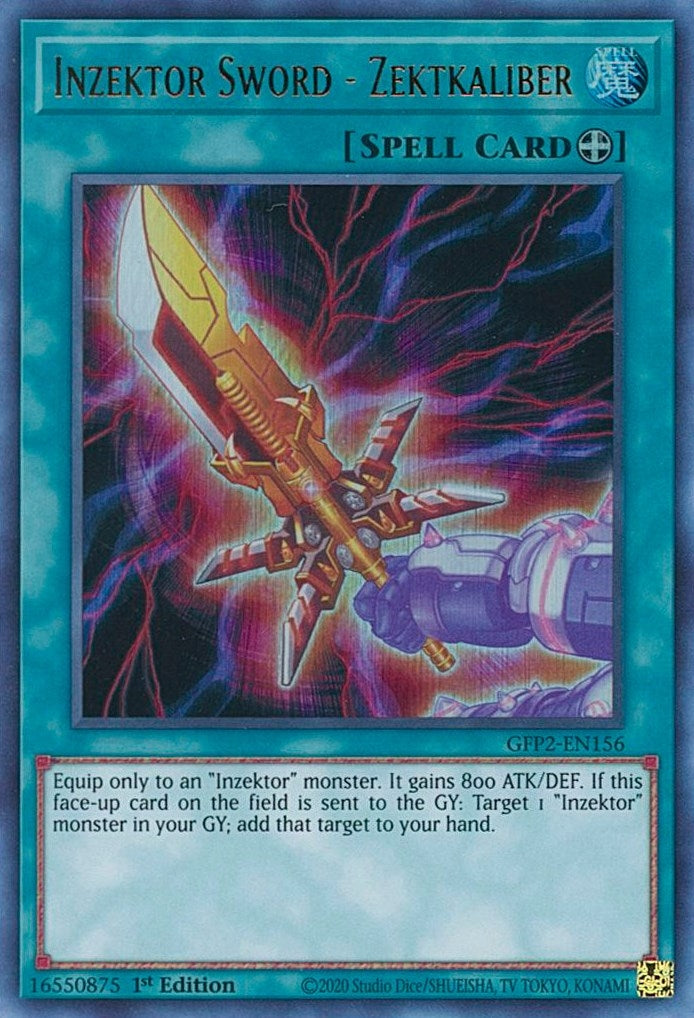 Image for Inzektor Sword - Zektkaliber (GFP2-EN156) (GFP2) - YuGiOh