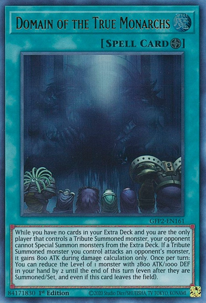 Image for Domain of the True Monarchs (GFP2-EN161) (GFP2) - YuGiOh