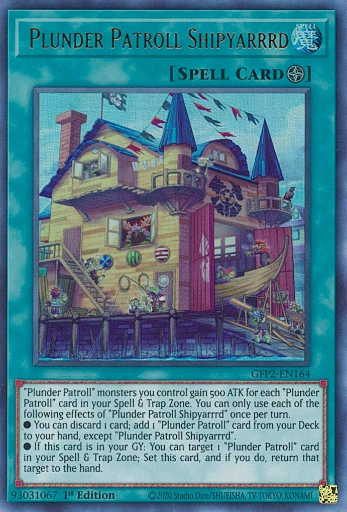 Image for Plunder Patroll Shipyarrrd (GFP2-EN164) (GFP2) - YuGiOh
