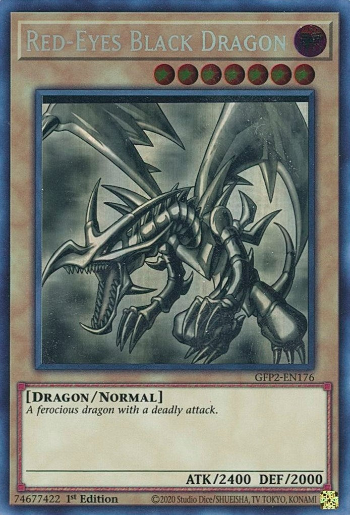 Red-Eyes Black Dragon (Ghost Rare) (GFP2-EN176) (GFP2)