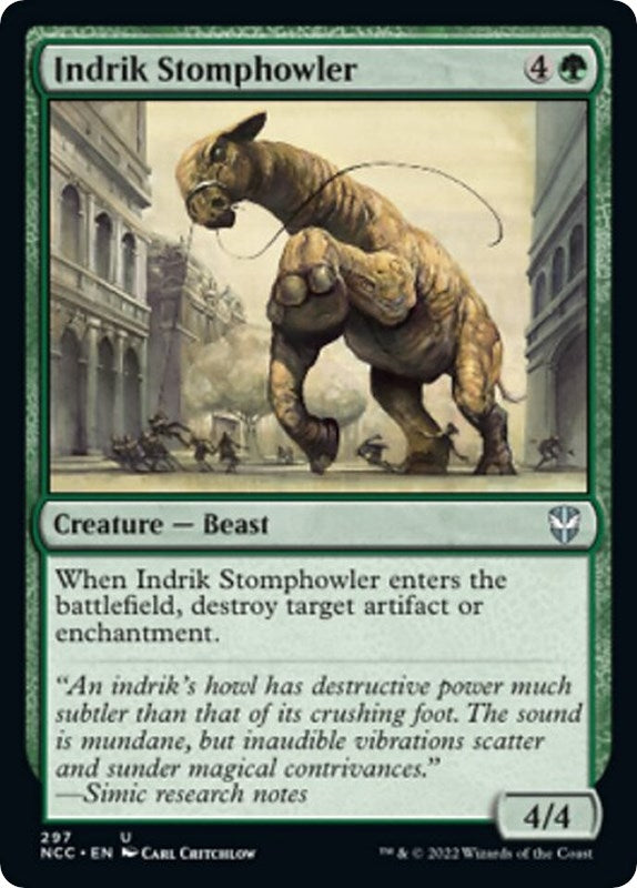 Image for Indrik Stomphowler (297) (Streets of New Capenna) - Magic: The Gathering