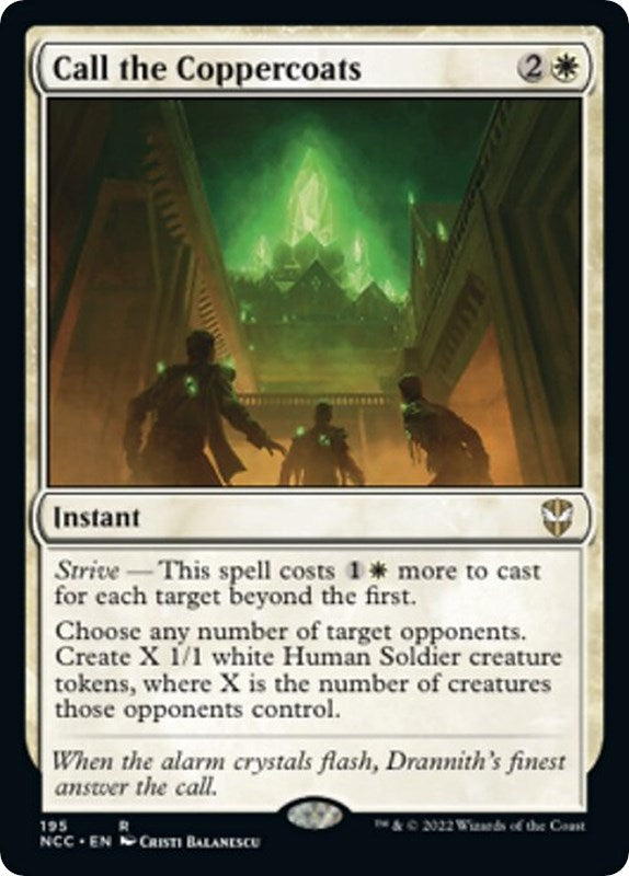 Image for Call the Coppercoats (195) (Streets of New Capenna) - Magic: The Gathering
