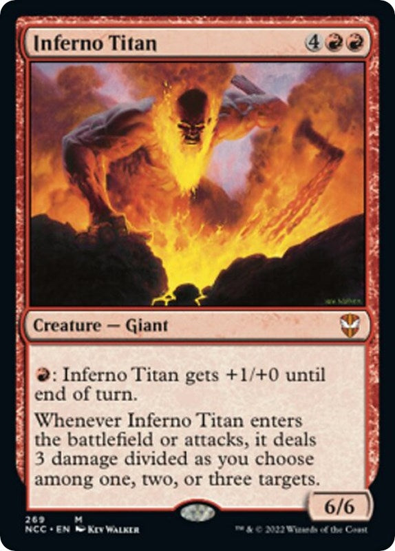 Image for Inferno Titan (269) (Streets of New Capenna) - Magic: The Gathering