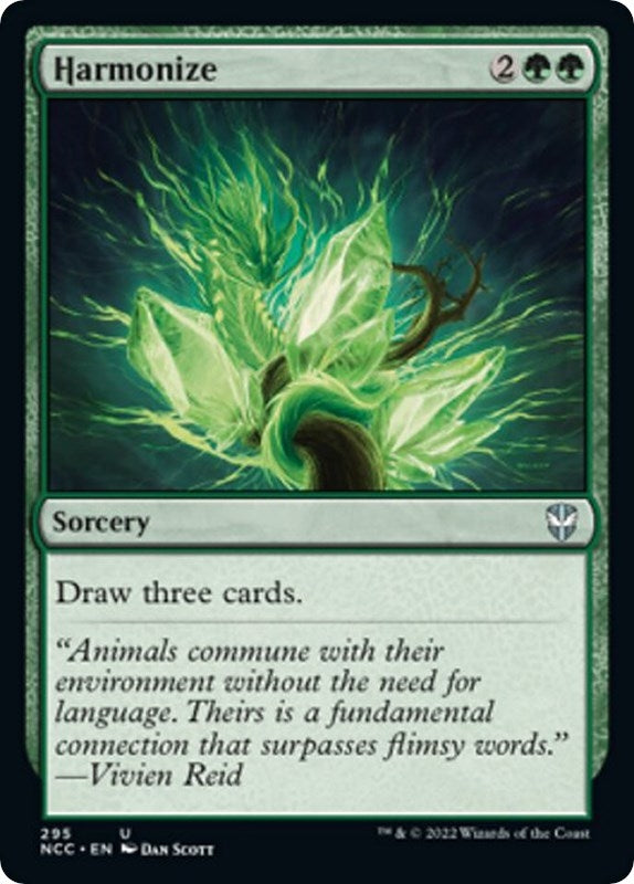 Image for Harmonize (295) (Streets of New Capenna) - Magic: The Gathering