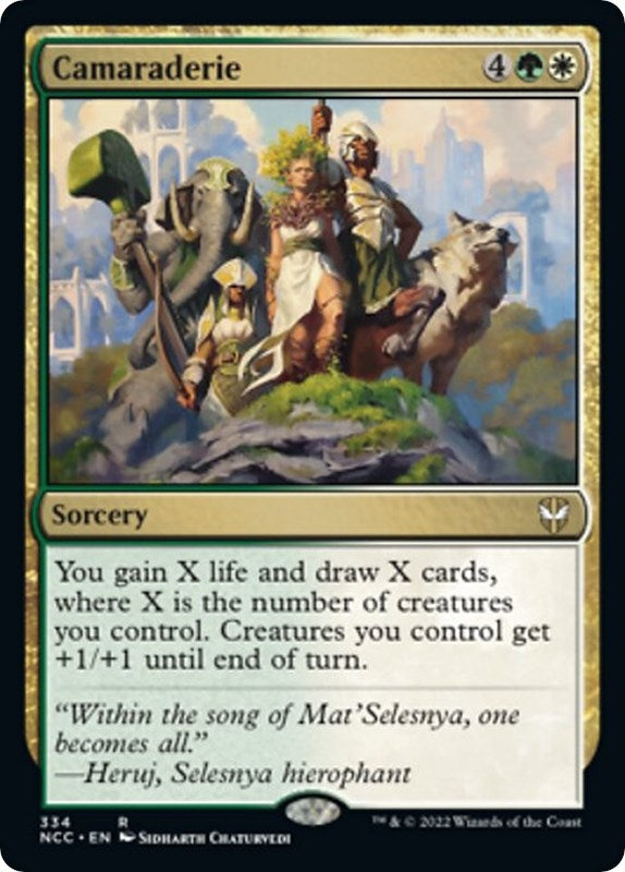 Image for Camaraderie (334) (Streets of New Capenna) - Magic: The Gathering