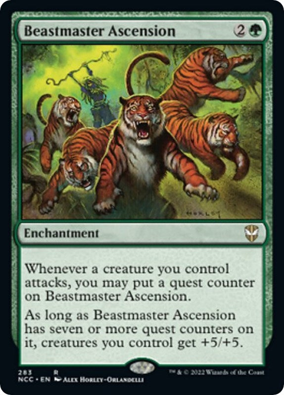 Image for Beastmaster Ascension (283) (Streets of New Capenna) - Magic: The Gathering
