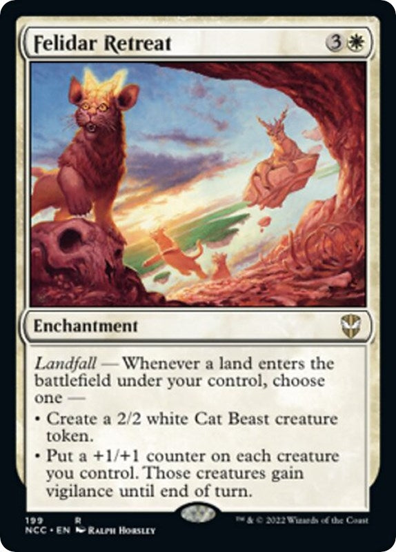 Image for Felidar Retreat (199) (Streets of New Capenna) - Magic: The Gathering