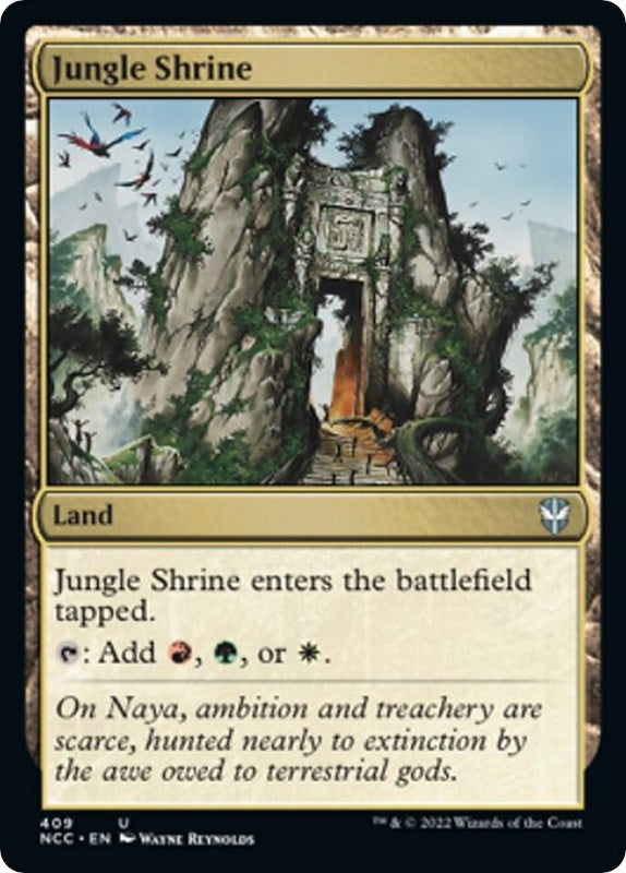 Image for Jungle Shrine (409) (Streets of New Capenna) - Magic: The Gathering