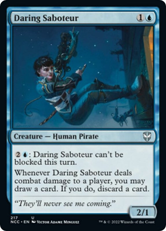 Image for Daring Saboteur (217) (Streets of New Capenna) - Magic: The Gathering