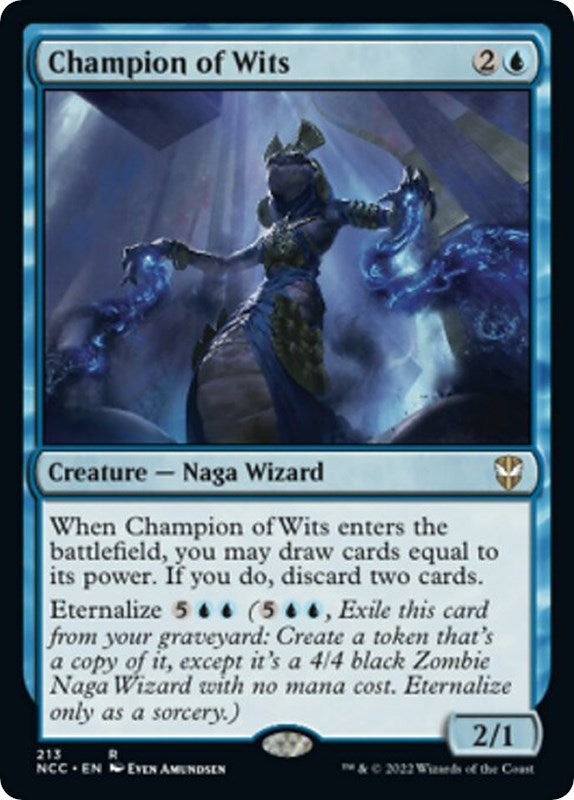 Image for Champion of Wits (213) (Streets of New Capenna) - Magic: The Gathering