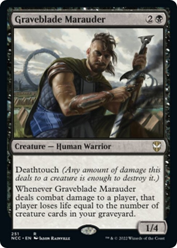 Image for Graveblade Marauder (251) (Streets of New Capenna) - Magic: The Gathering