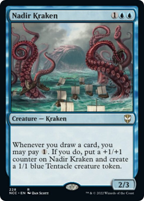 Image for Nadir Kraken (228) (Streets of New Capenna) - Magic: The Gathering