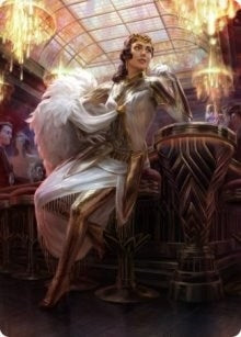 Image for Elspeth Resplendent Art Card (3/81) (3) (Streets of New Capenna) - Magic: The Gathering