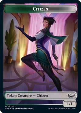Image for Citizen Token (12) (Streets of New Capenna) - Magic: The Gathering