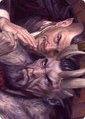 Image for A Little Chat Art Card (12) (Streets of New Capenna) - Magic: The Gathering