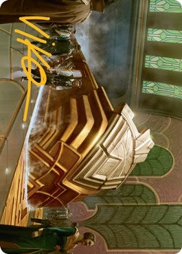 Image for Capenna Express Art Card (Gold-Stamped Signature) (20) (Streets of New Capenna) - Magic: The Gathering