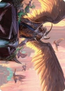 Image for Falco Spara, Pactweaver Art Card (25/81) (25) (Streets of New Capenna) - Magic: The Gathering