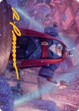 Image for Jetmir, Nexus of Revels Art Card (27/81) (Gold-Stamped Signature) (27) (Streets of New Capenna) - Magic: The Gathering