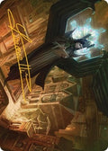 Image for Angelic Sleuth Art Card (Gold-Stamped Signature) (48) (Streets of New Capenna) - Magic: The Gathering