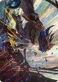 Image for Change of Plans Art Card (Gold-Stamped Signature) (52) (Streets of New Capenna) - Magic: The Gathering