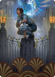 Image for Giada, Font of Hope Art Card (65/81) (65) (Streets of New Capenna) - Magic: The Gathering