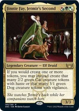 Image for Jinnie Fay, Jetmir's Second (195) (Streets of New Capenna) - Magic: The Gathering