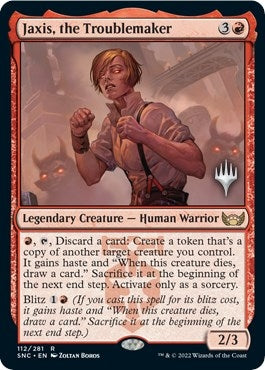 Image for Jaxis, the Troublemaker (112) (Streets of New Capenna) - Magic: The Gathering