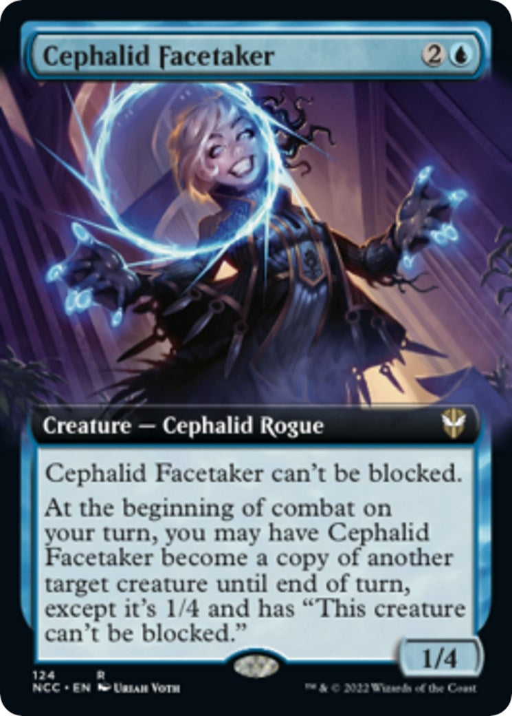 Image for Cephalid Facetaker (Extended Art) (124) (Streets of New Capenna) - Magic: The Gathering