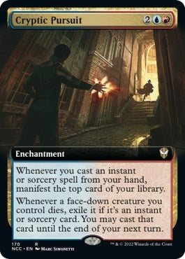 Image for Cryptic Pursuit (Extended Art) (170) (Streets of New Capenna) - Magic: The Gathering