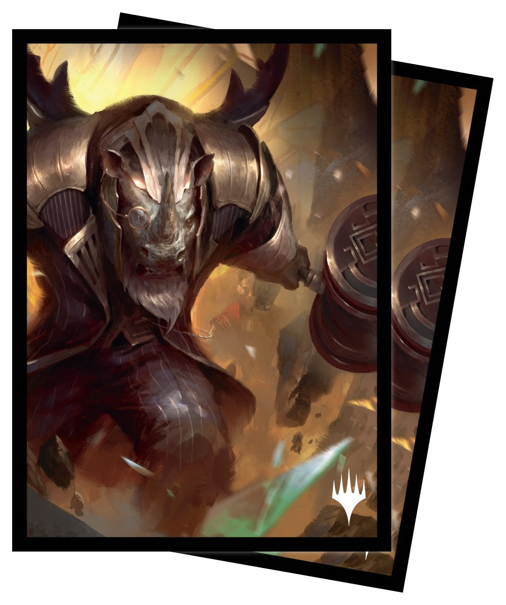 Image for Commander: Streets of New Capenna Perrie, the Pulverizer (E) Standard Deck Protector sleeves for Magic (100-Pack) - Card Sleeves