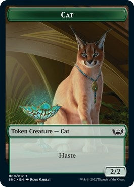Image for Cat // Citizen Double-Sided Token (9 // 12) (Streets of New Capenna) - Magic: The Gathering