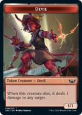 Image for Devil // Copy Double-Sided Token (8 // 1) (Streets of New Capenna) - Magic: The Gathering
