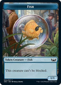 Image for Fish // Rogue Double-Sided Token (4 // 7) (Streets of New Capenna) - Magic: The Gathering