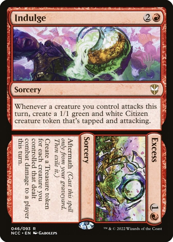 Image for Indulge // Excess (46) (Streets of New Capenna) - Magic: The Gathering