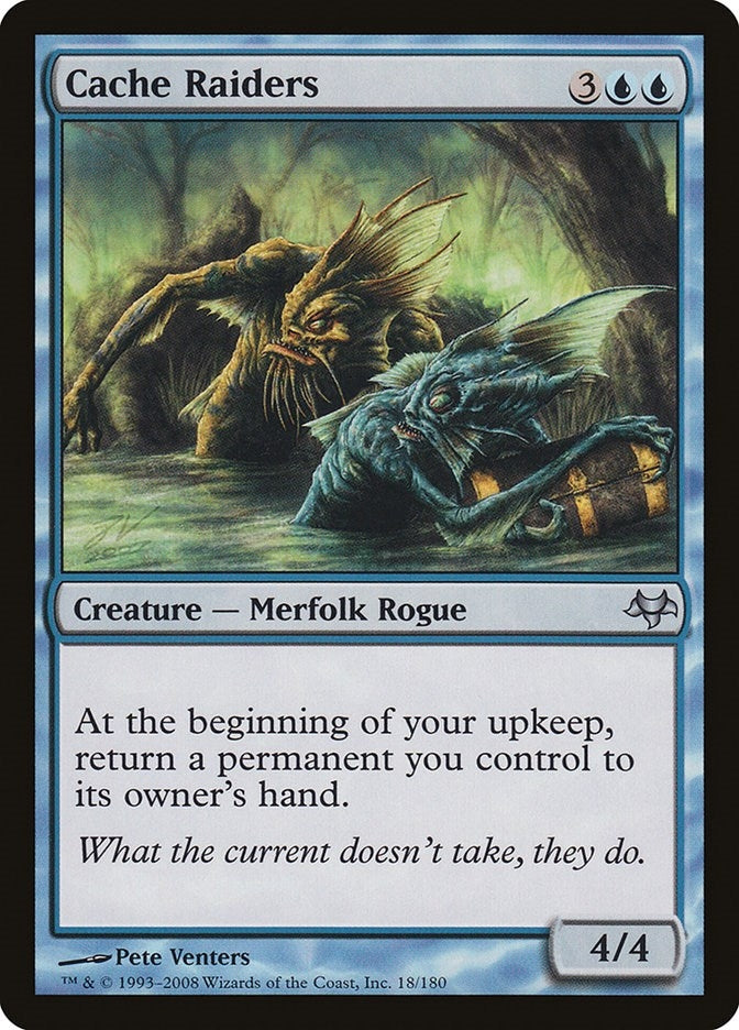 Image for Cache Raiders (18) (Eventide) - Magic: The Gathering